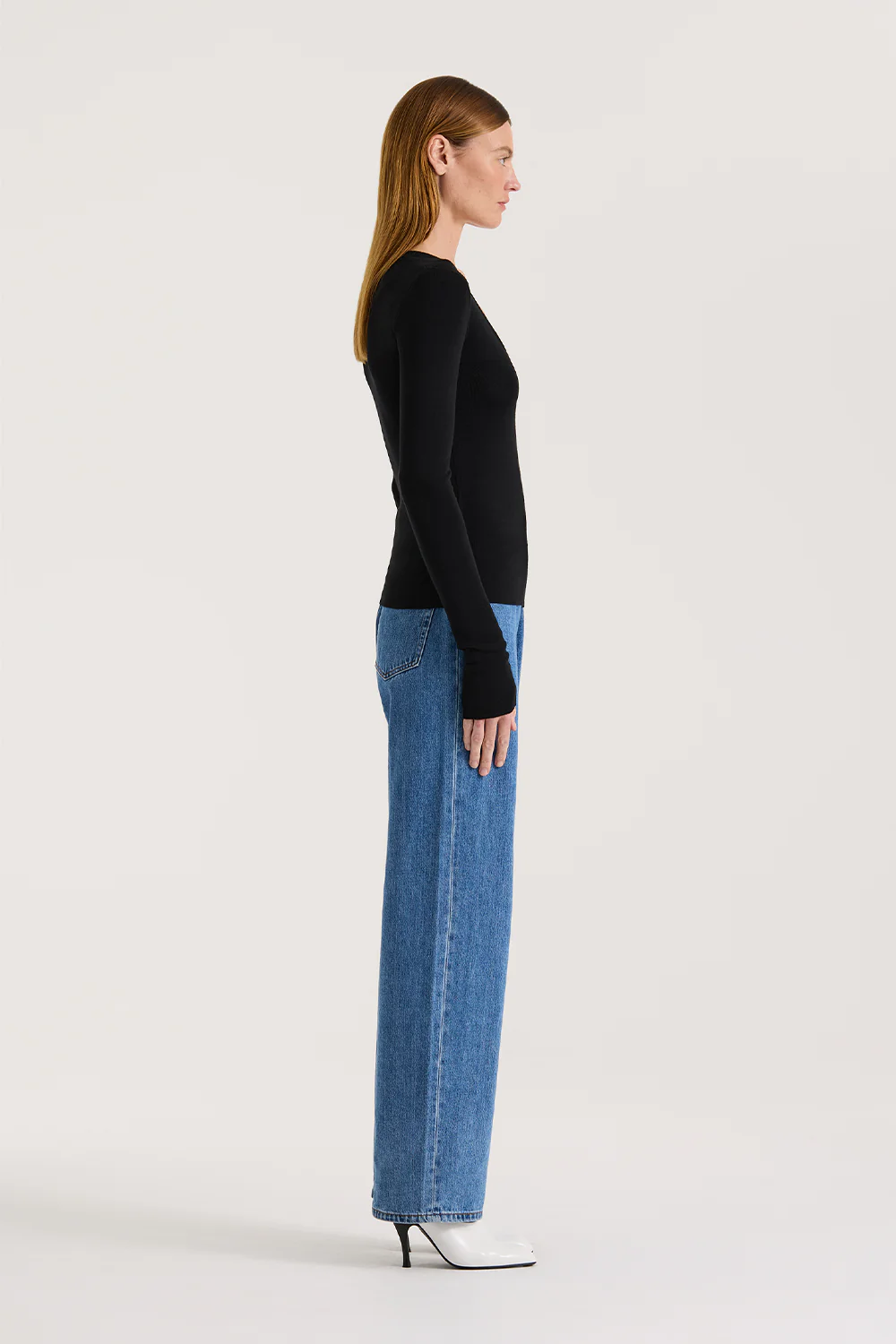 Carr Long Sleeve Scoop Top - Image 3