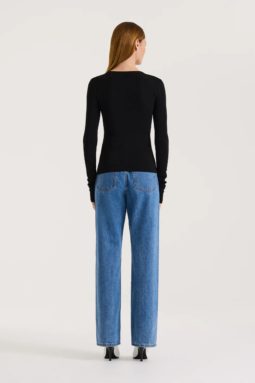 Carr Long Sleeve Scoop Top - Image 4