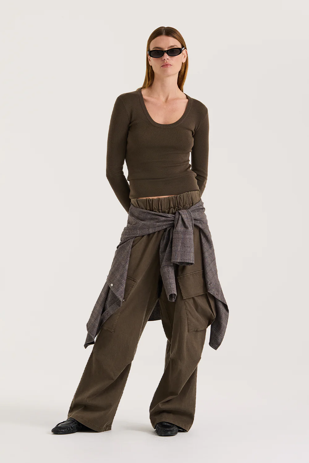 Carr Long Sleeve Scoop Top - Image 5