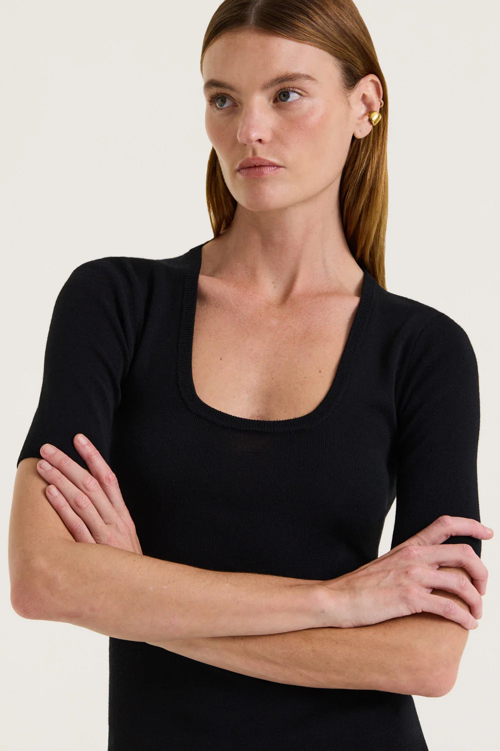 Carr Scoop Neck T-Shirt - Image 2