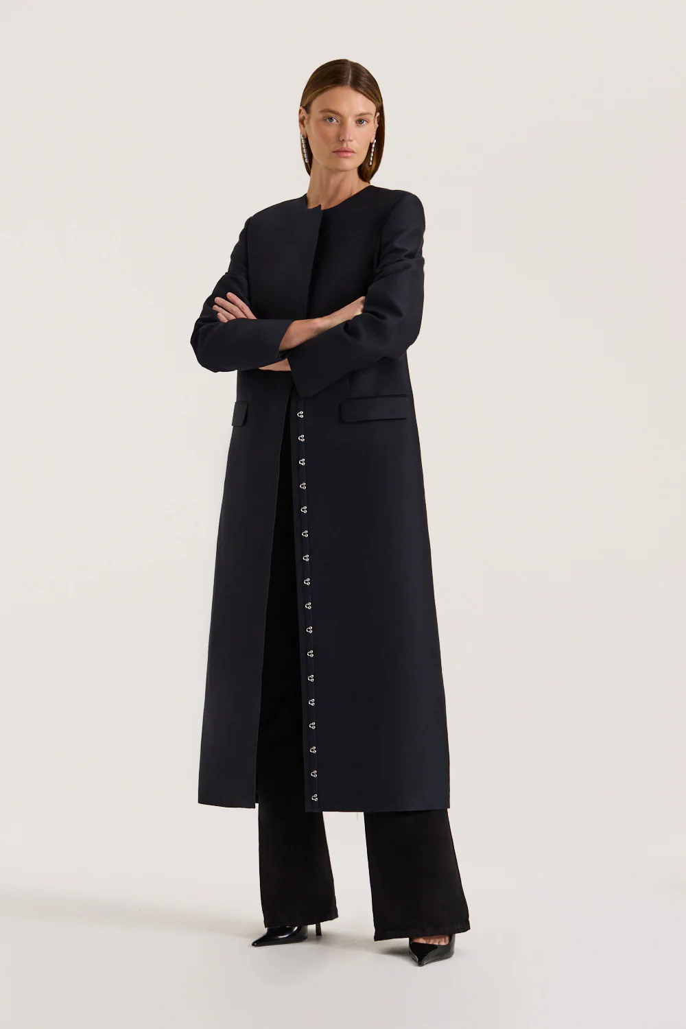 Coralie Long Coat - Image 5