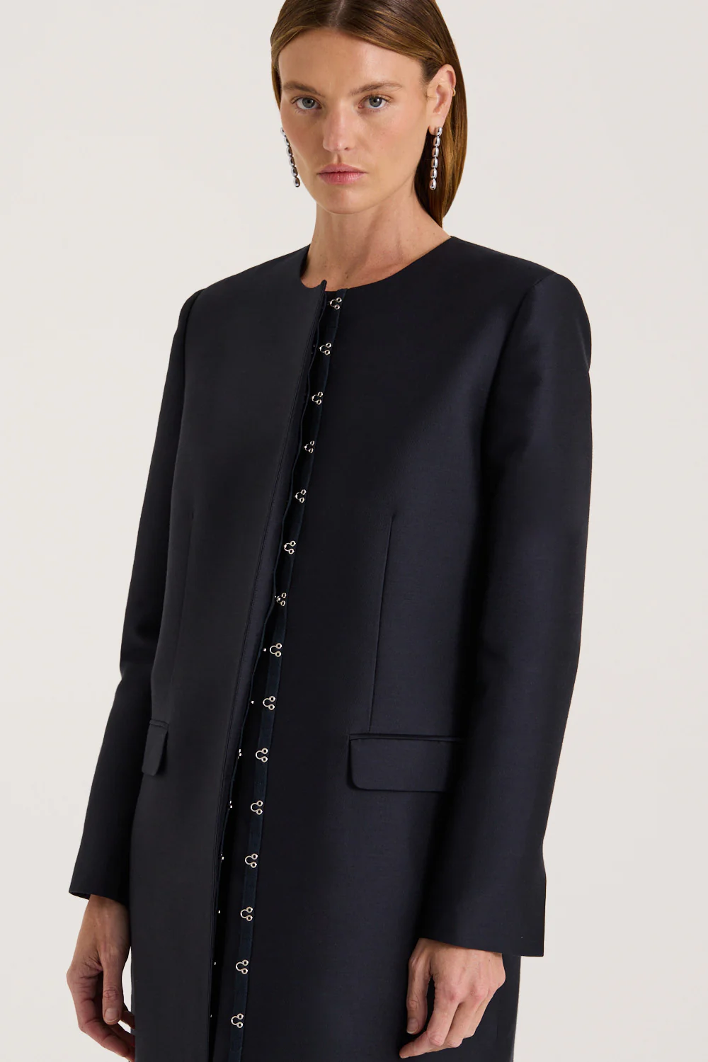 Coralie Long Coat - Image 6