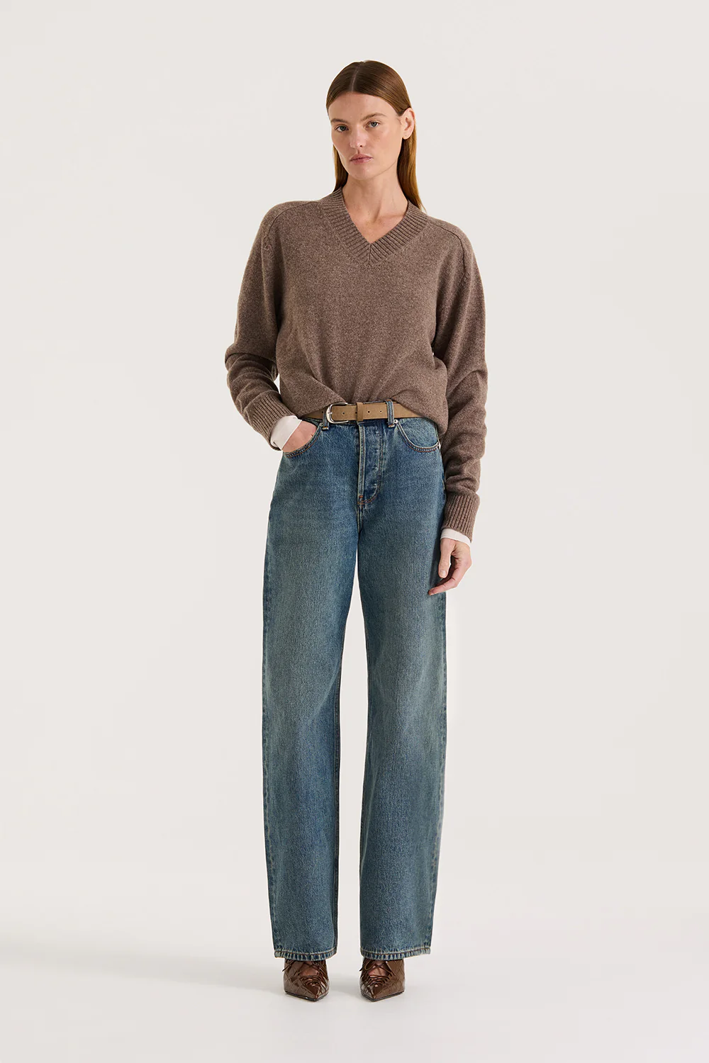 Ines V Neck Jumper