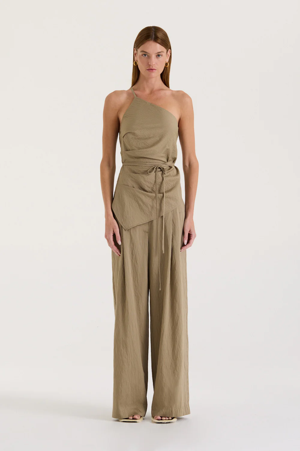 Lucia Asymmetric Top With Strap