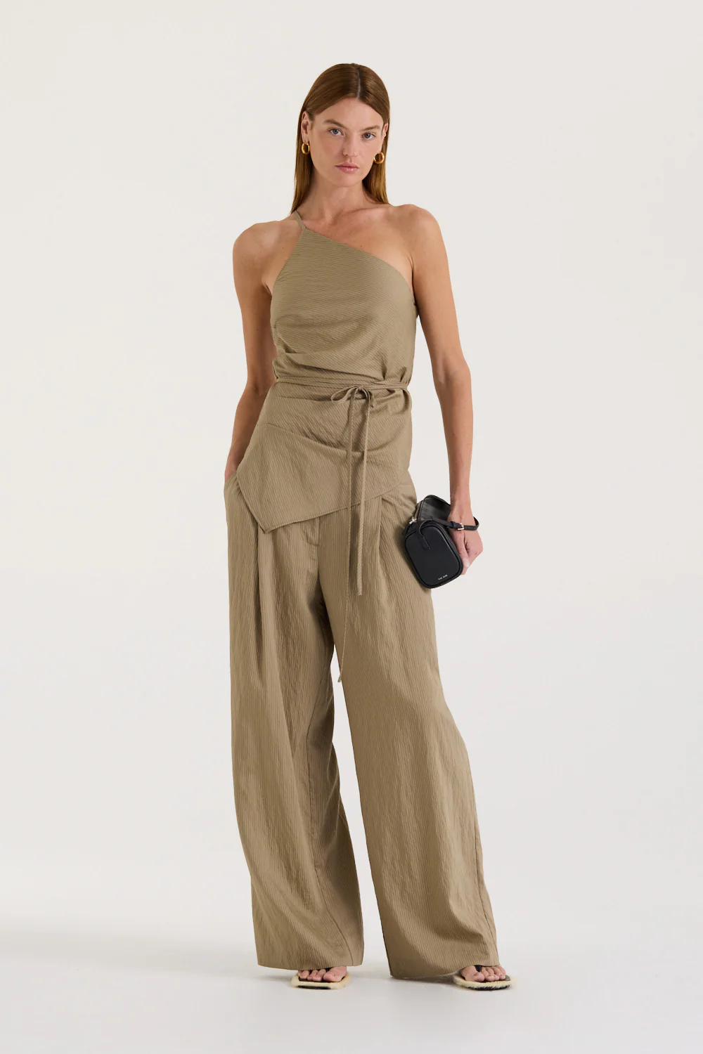 Lucia Asymmetric Top With Strap - Image 5
