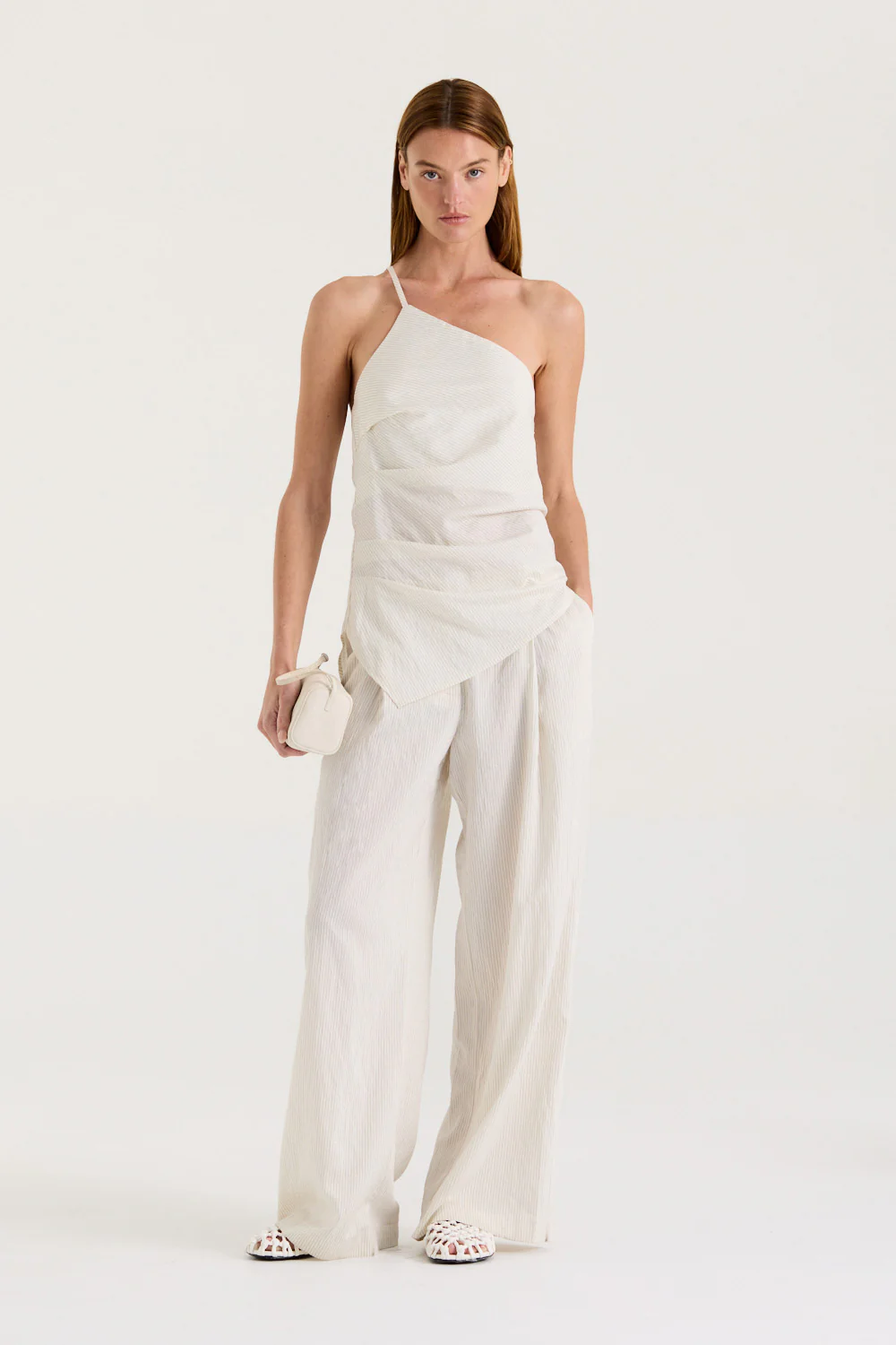 Lucia Asymmetric Top With Strap - Image 5