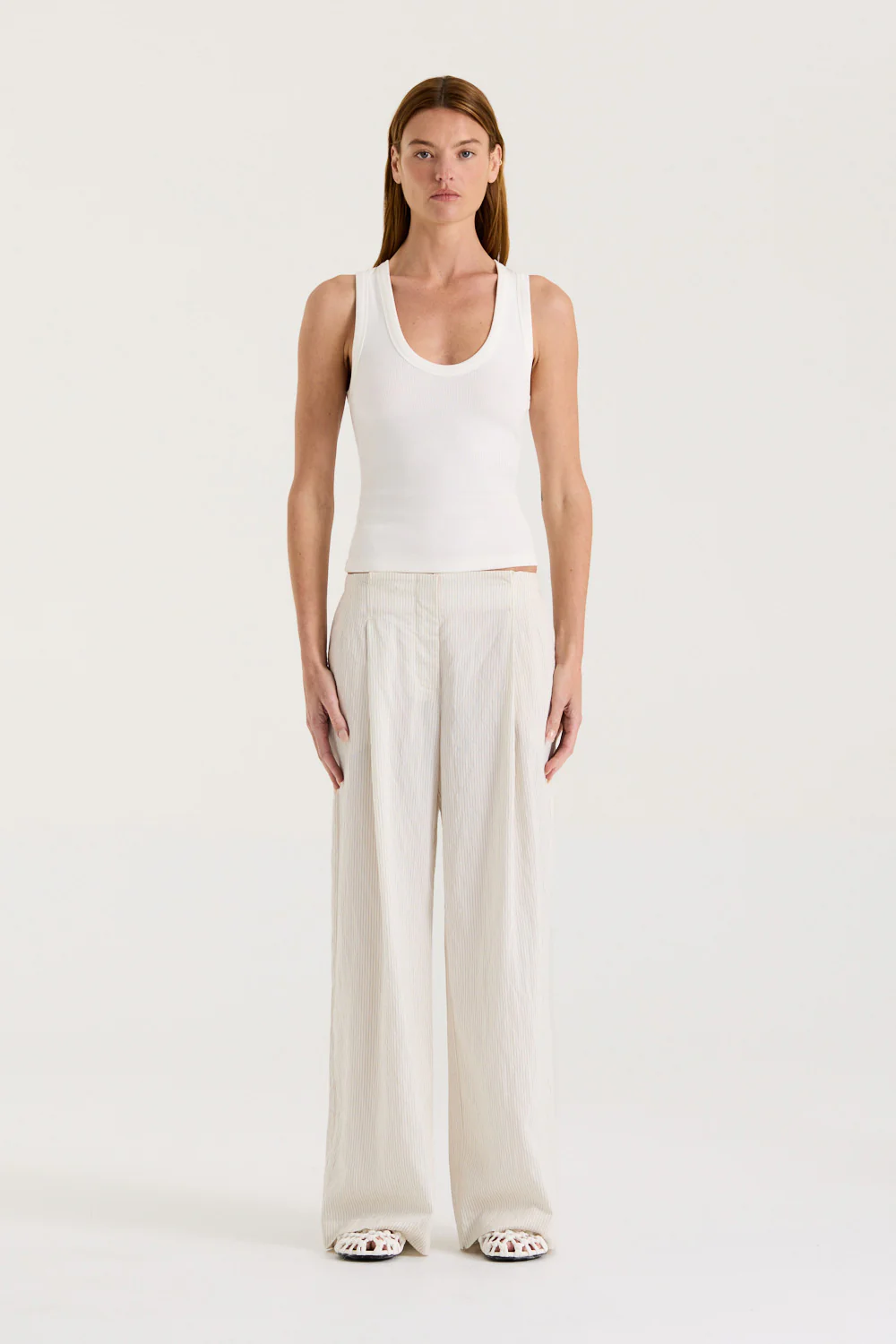 Lucia Pleated Trouser - Image 5