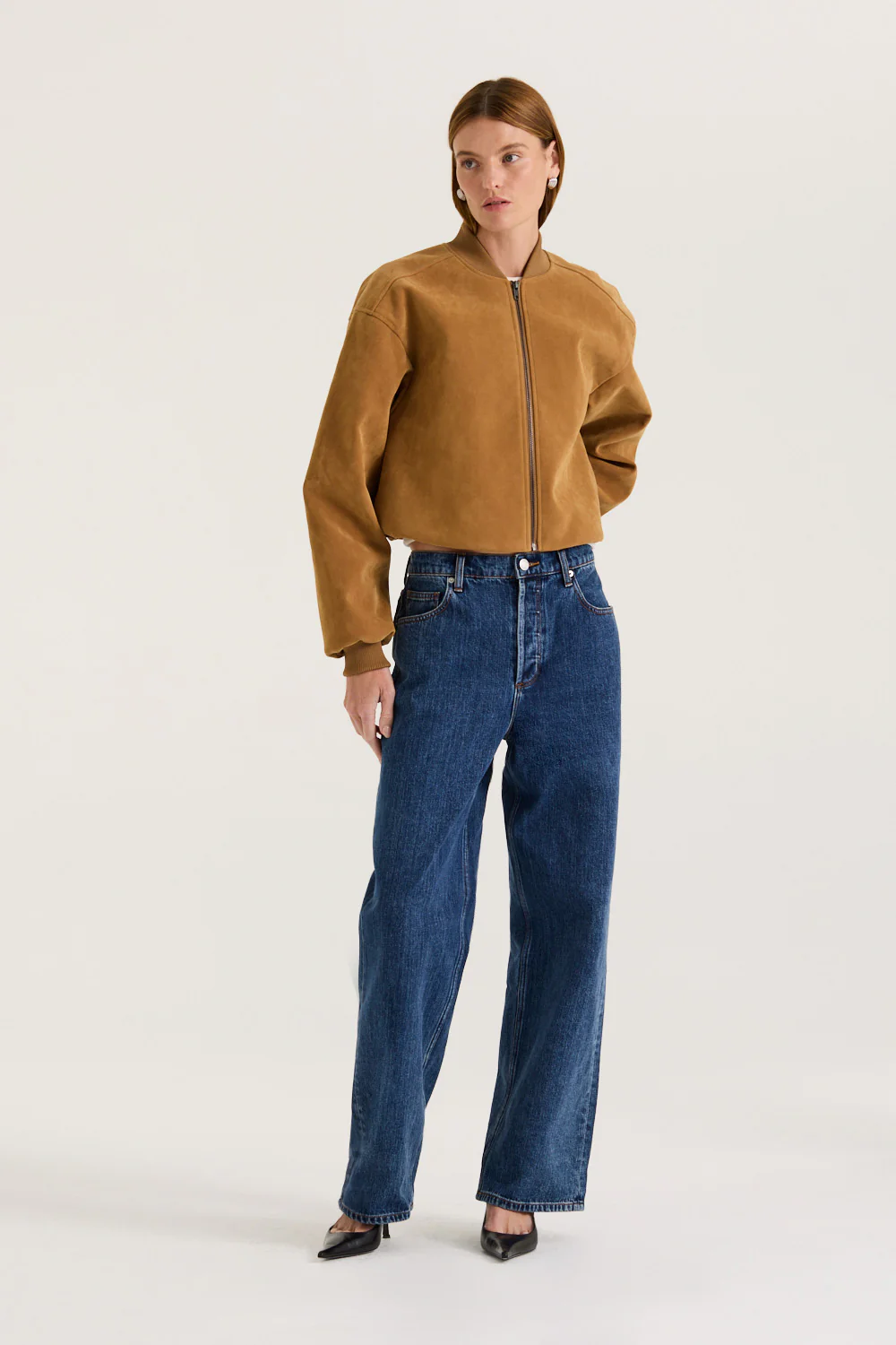 Mara Suede Bomber - Image 4