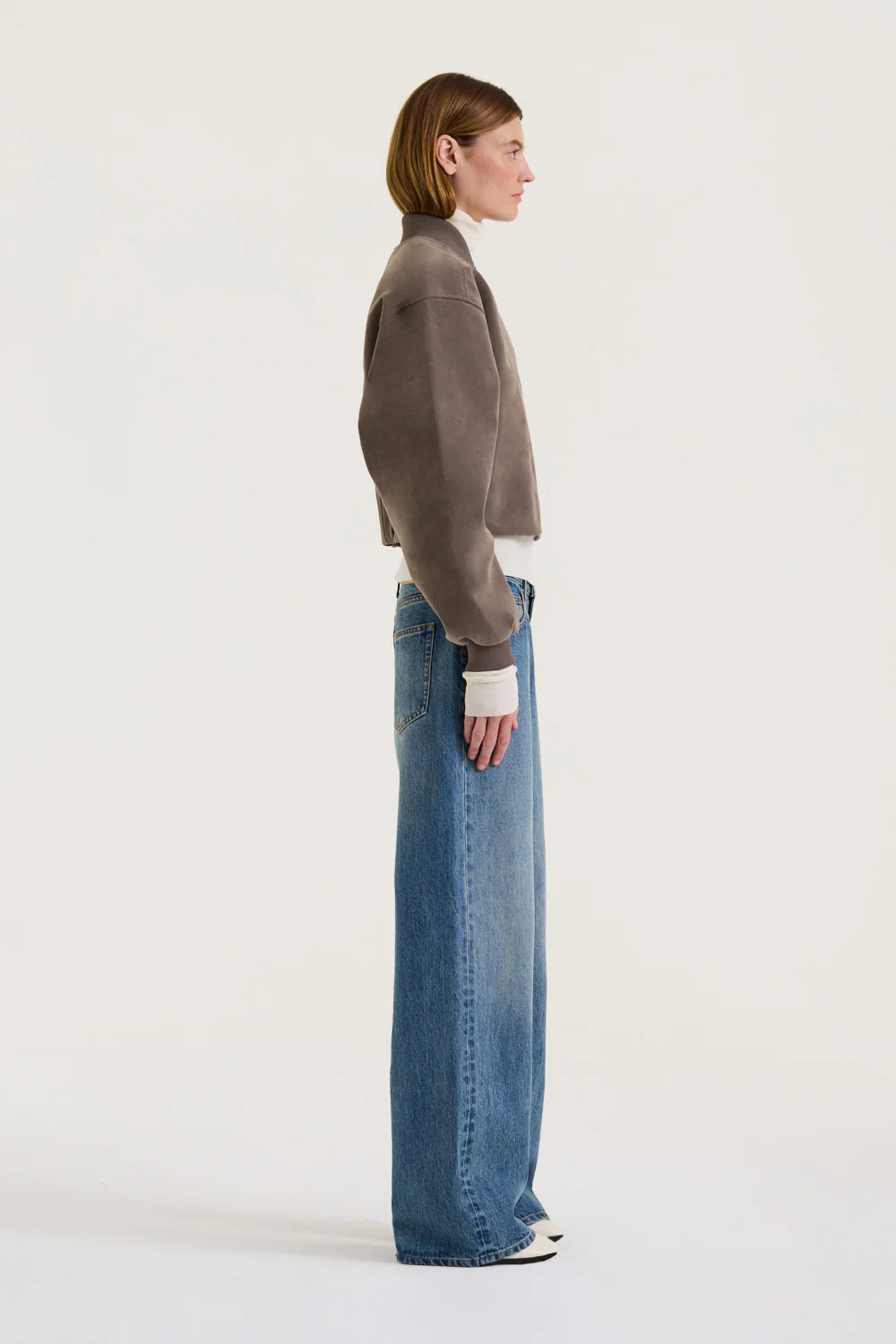 Mara Suede Bomber - Image 3