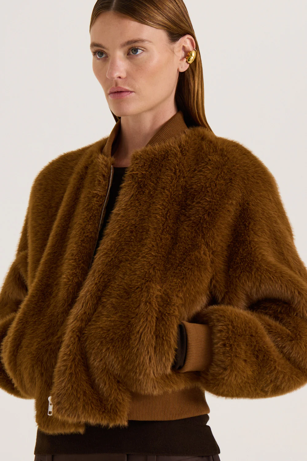 Mila Faux Fur Jacket - Image 2