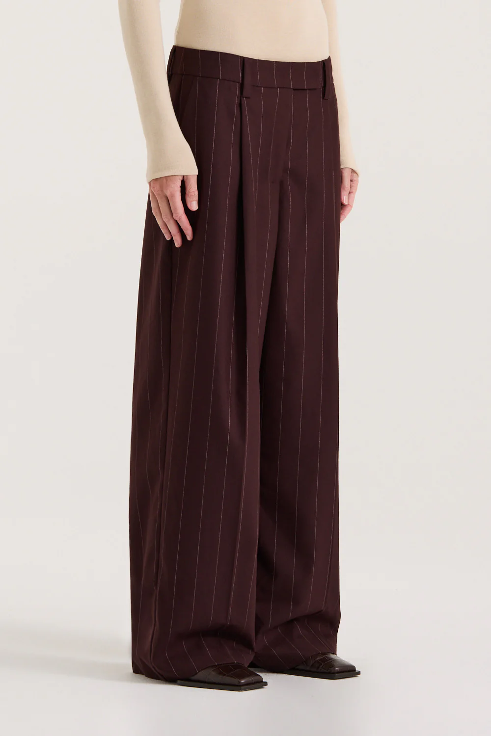 Portia Pinstripe Pant - Image 2