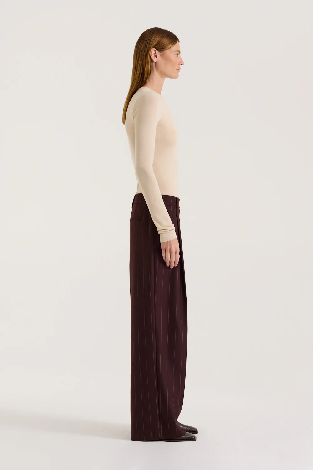 Portia Pinstripe Pant - Image 3