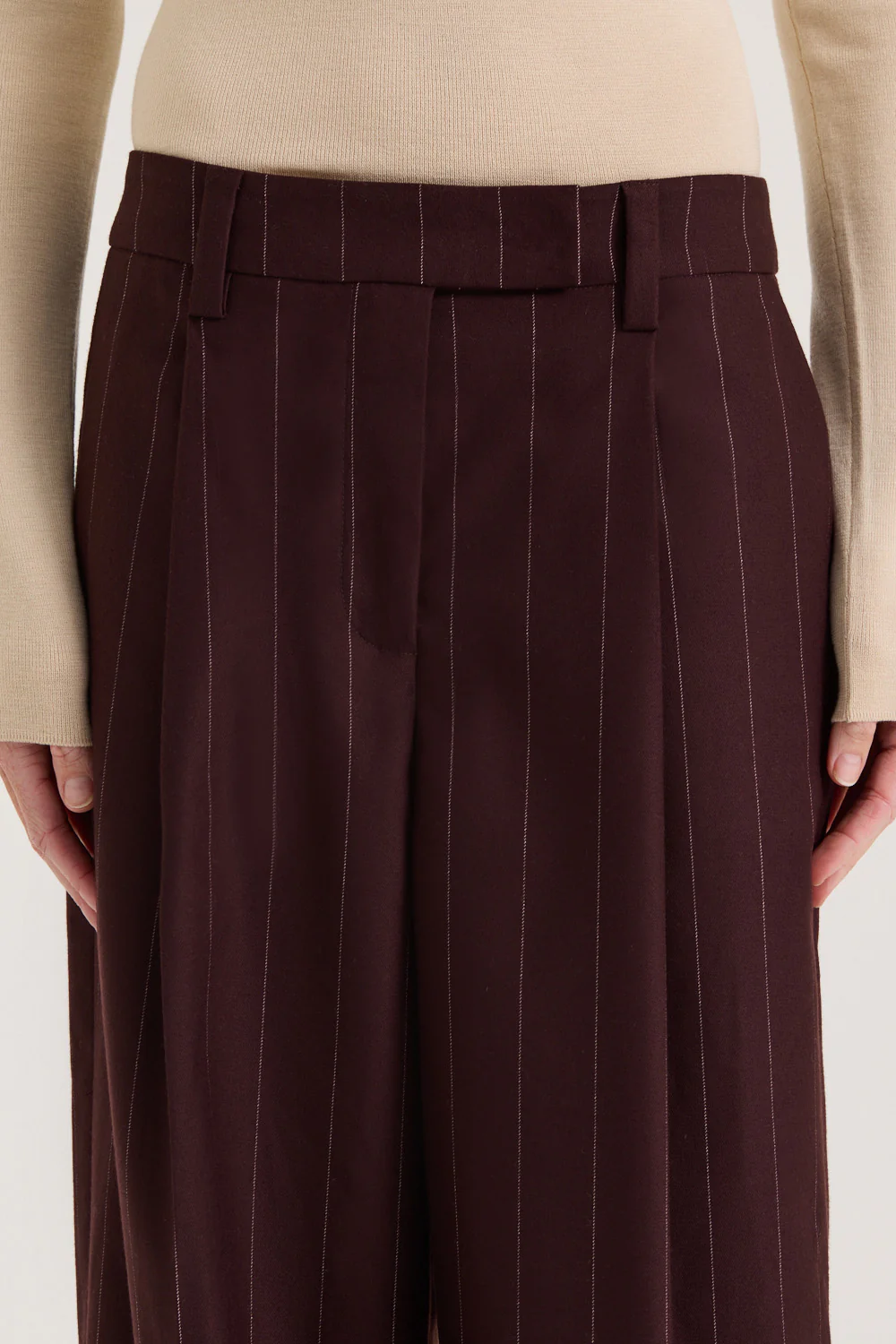 Portia Pinstripe Pant - Image 7