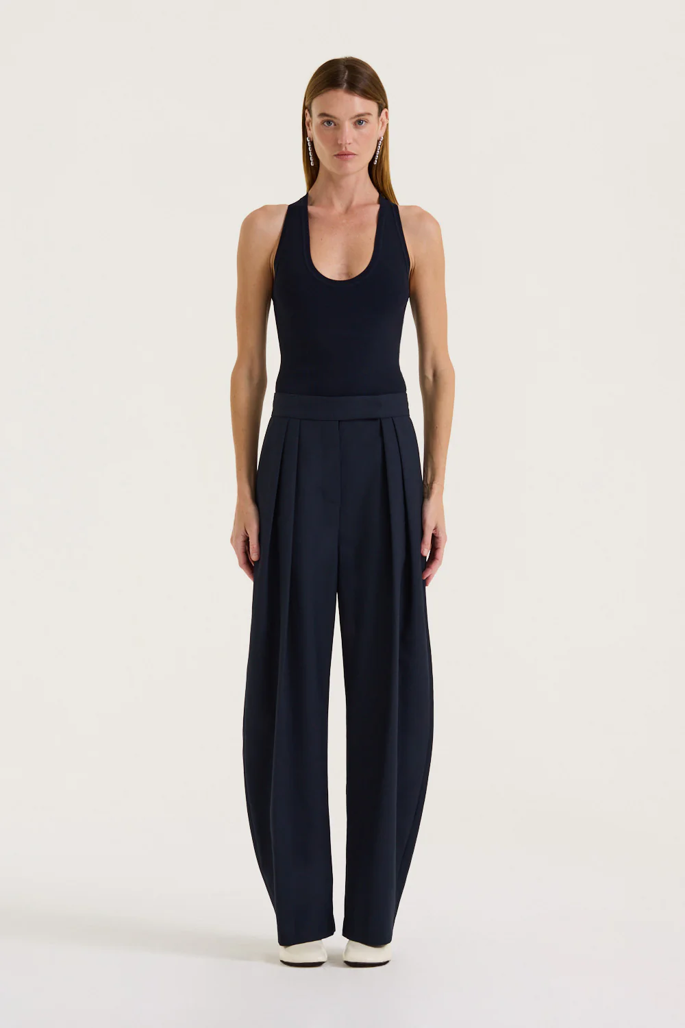 Sharli Bow Leg Tailored Pant - Image 5
