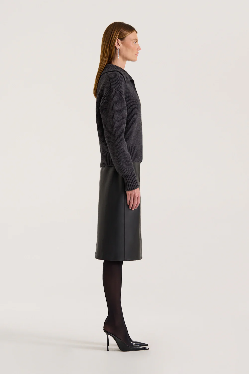 Sura Knit Button Up - Image 3