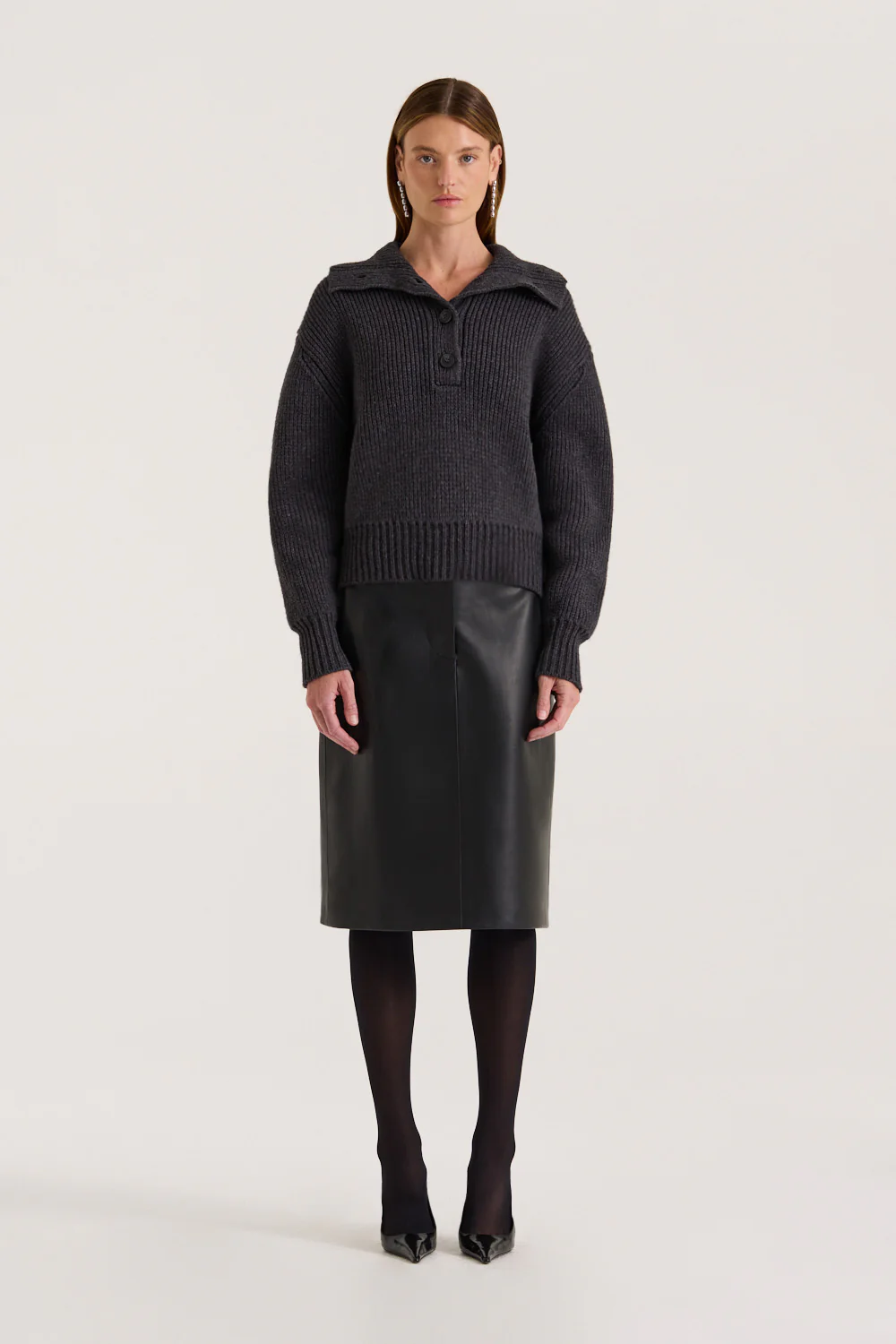 Sura Knit Button Up - Image 5