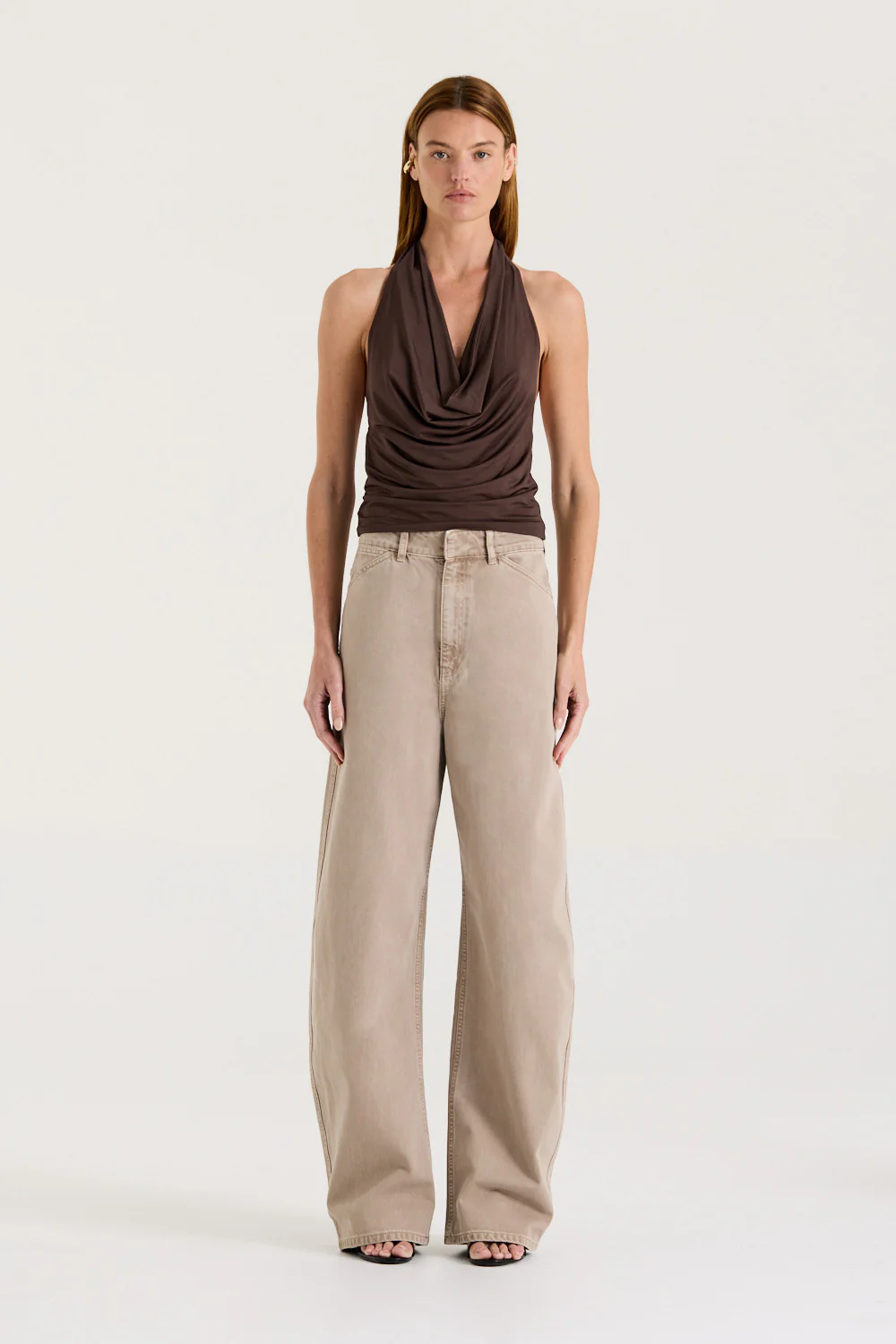 Teevan Cowl Neck Top - Image 5