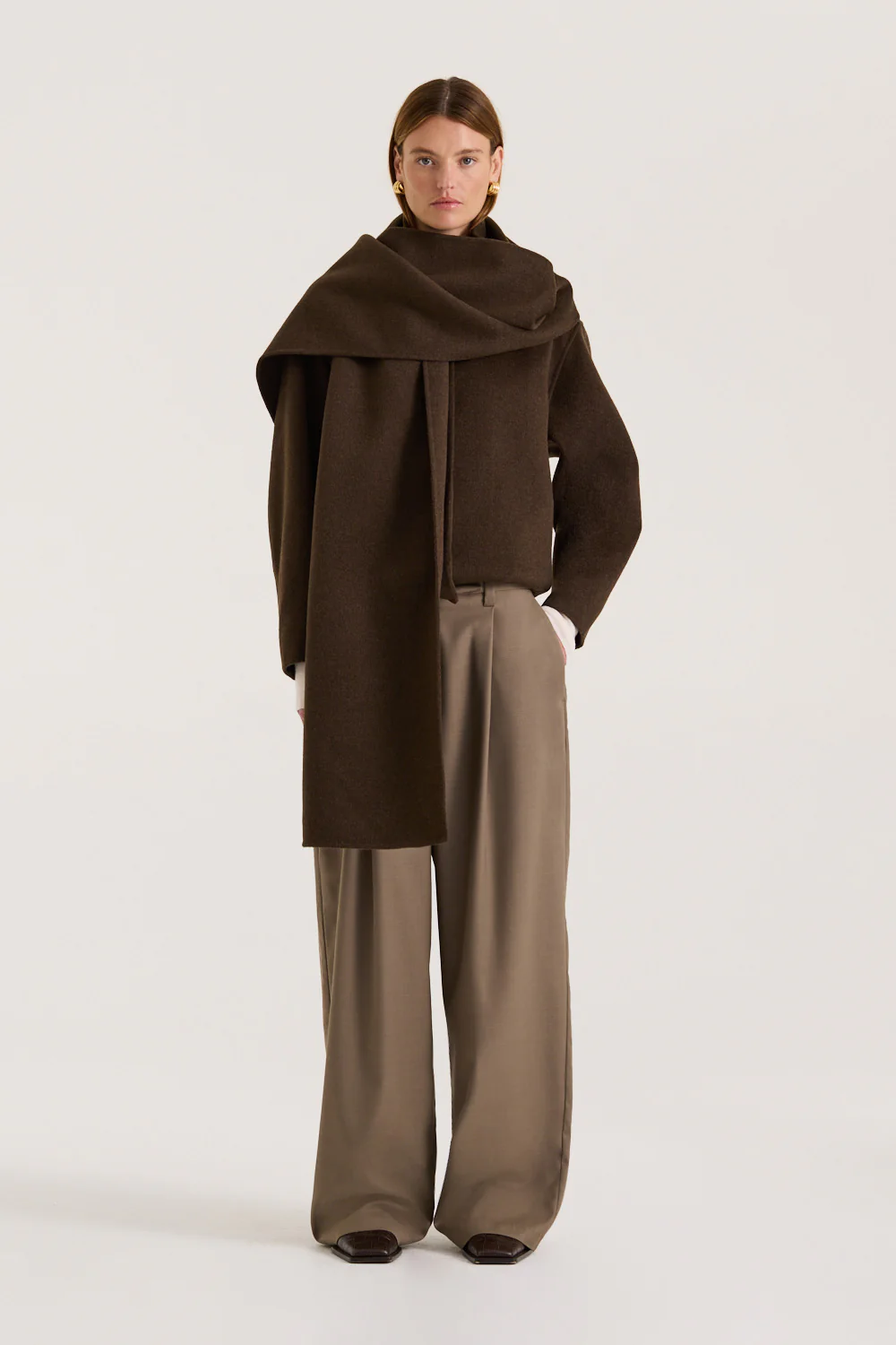 Valea Scarf Coat