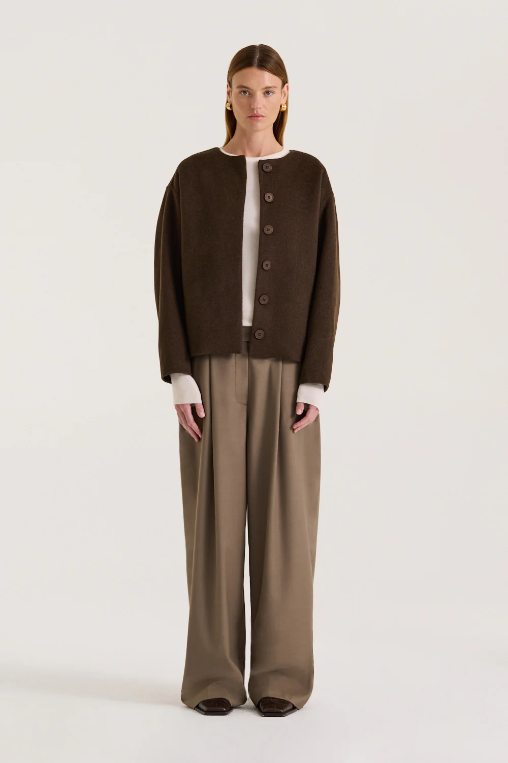 Valea Scarf Coat - Image 3