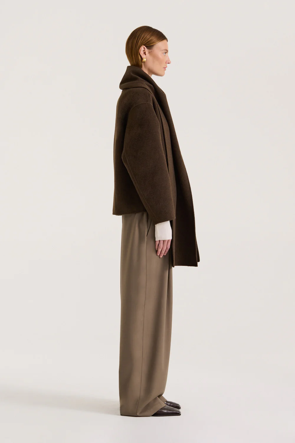 Valea Scarf Coat - Image 4